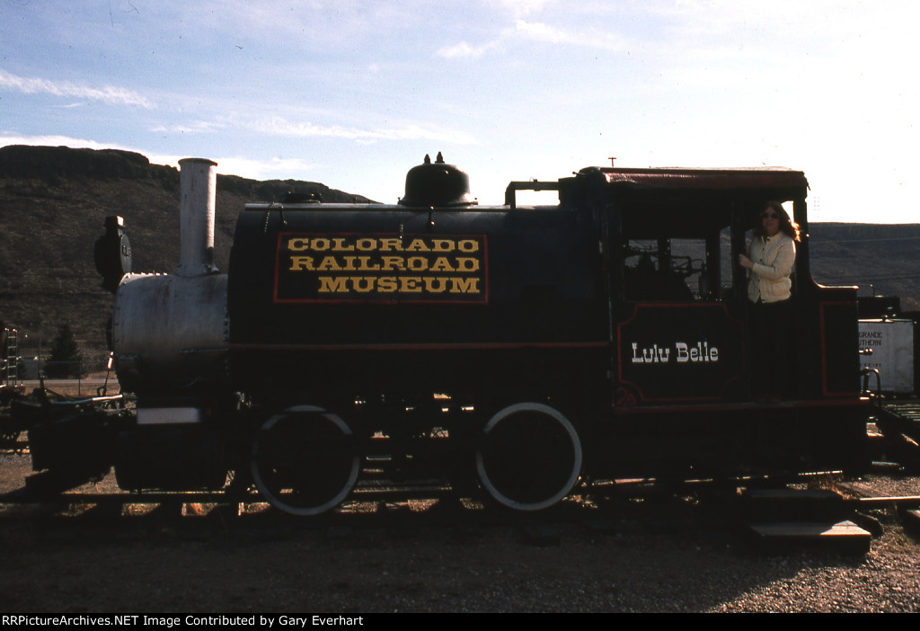 CRRM 0-4-0T #1, "Lulu Belle" - Colorado RR Museum